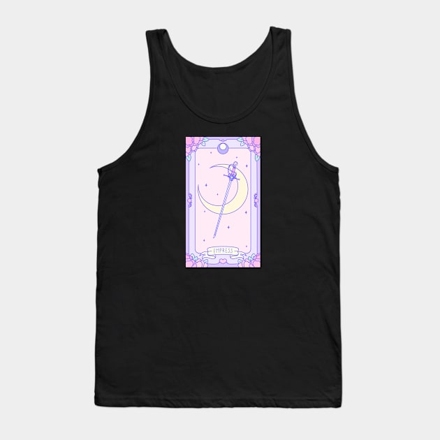 Empress - Pastel Tarot Deck Tank Top by Cosmic Queers